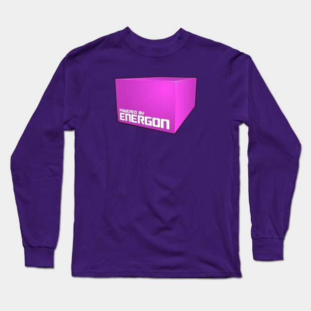 Powered by Energon Long Sleeve T-Shirt by DeepSpaceDives